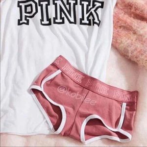 PINK boyshorts panty